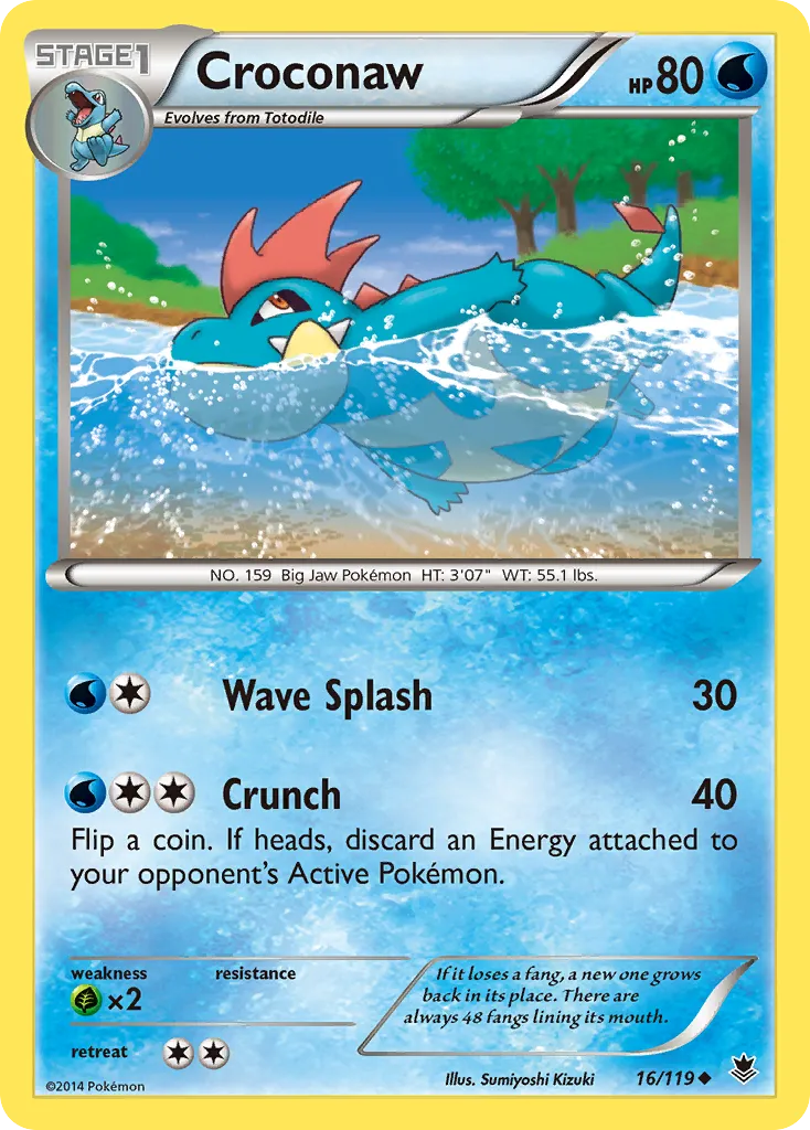 Croconaw card image