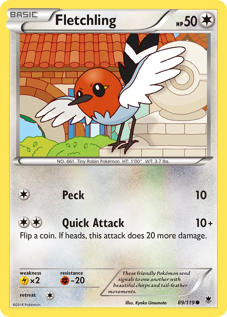 Fletchling card image