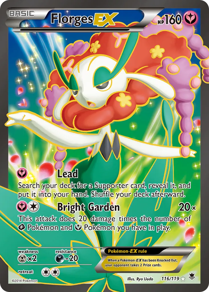 Florges-EX #116 card image