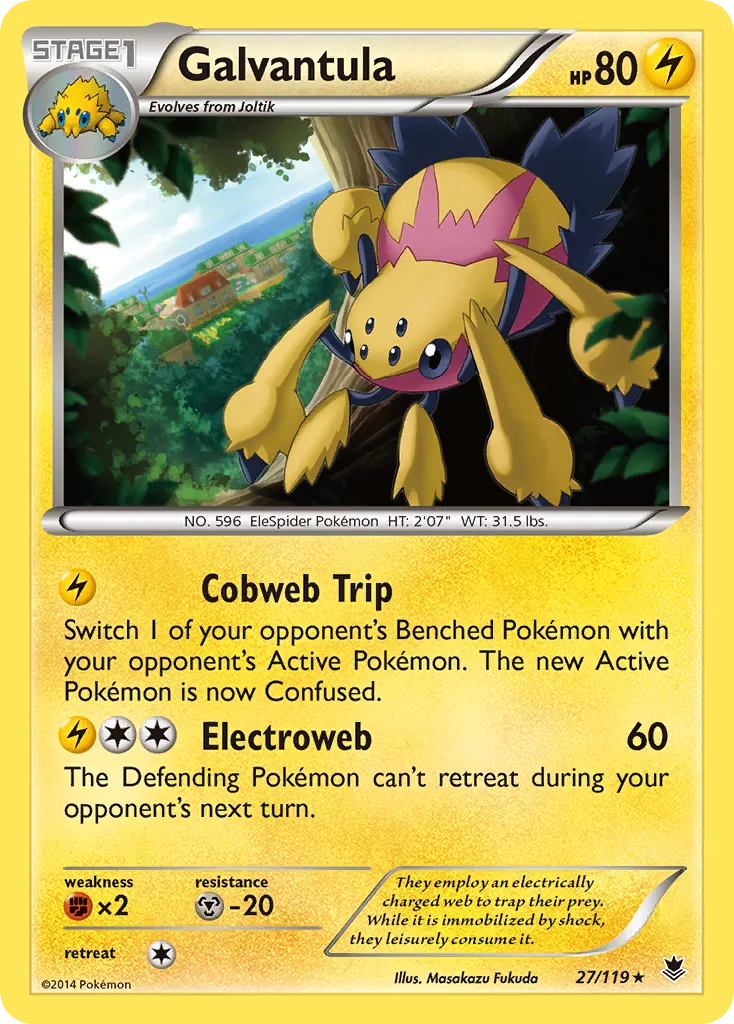 Galvantula card image