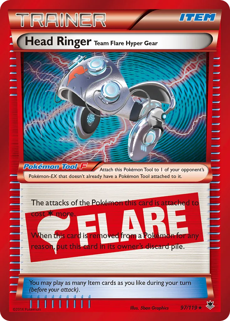 Head Ringer Team Flare Hyper Gear card image