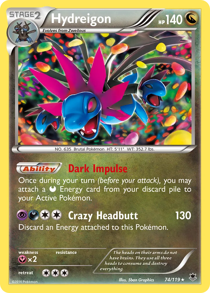 Hydreigon card image