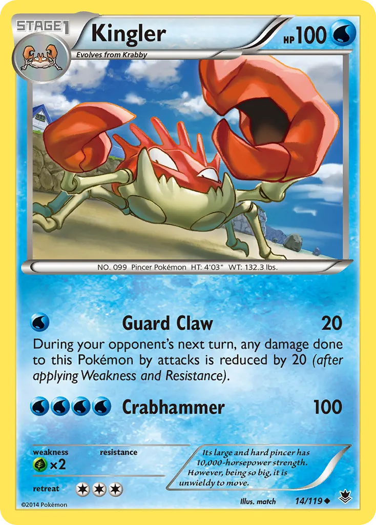 Kingler card image