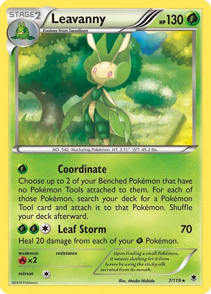 Leavanny card image