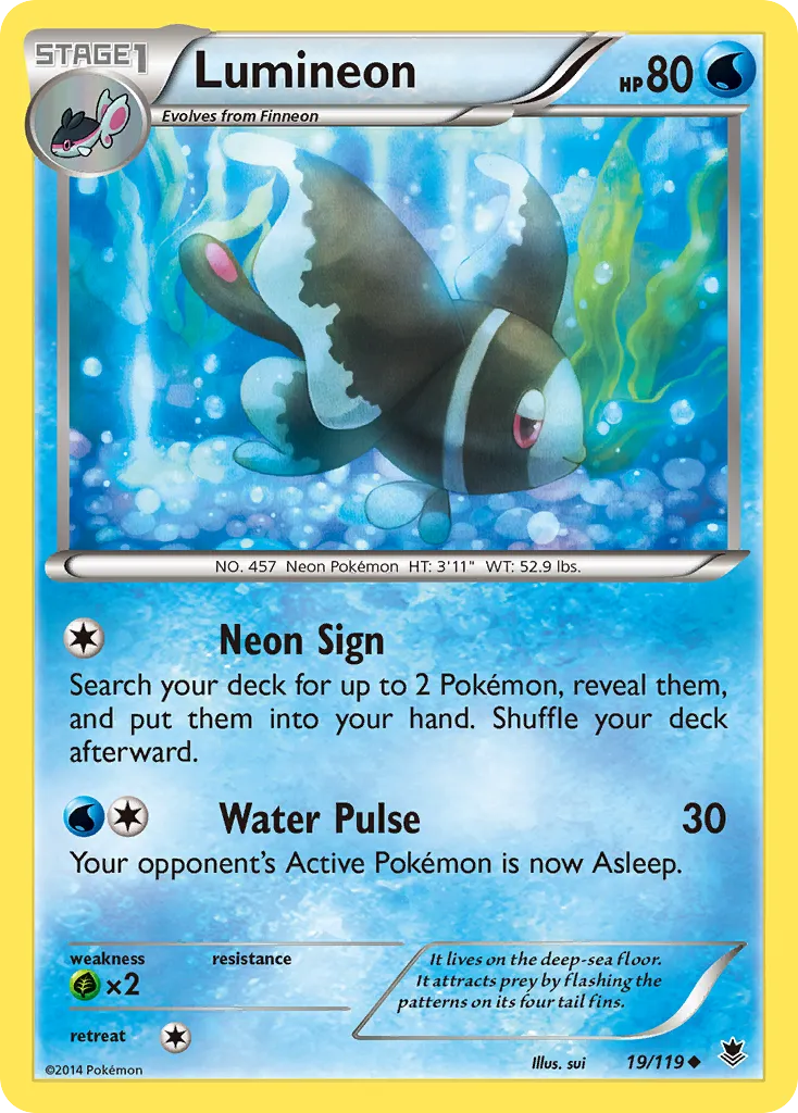 Lumineon card image