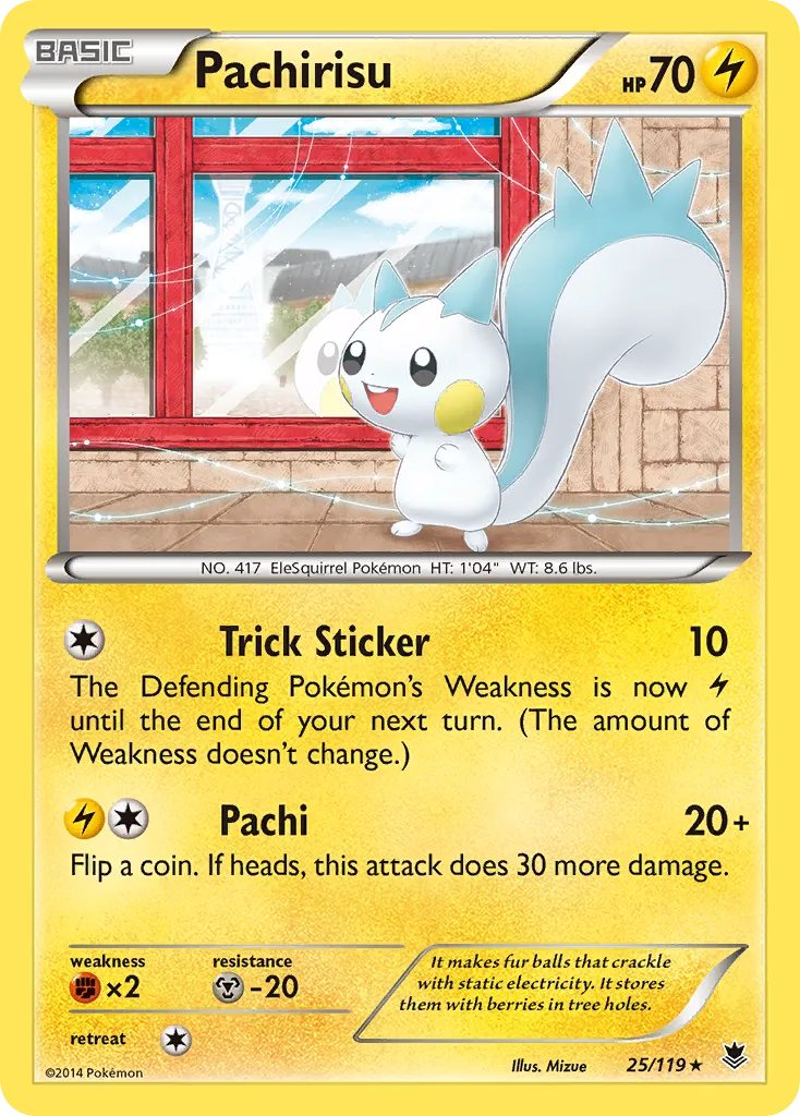 Pachirisu card image