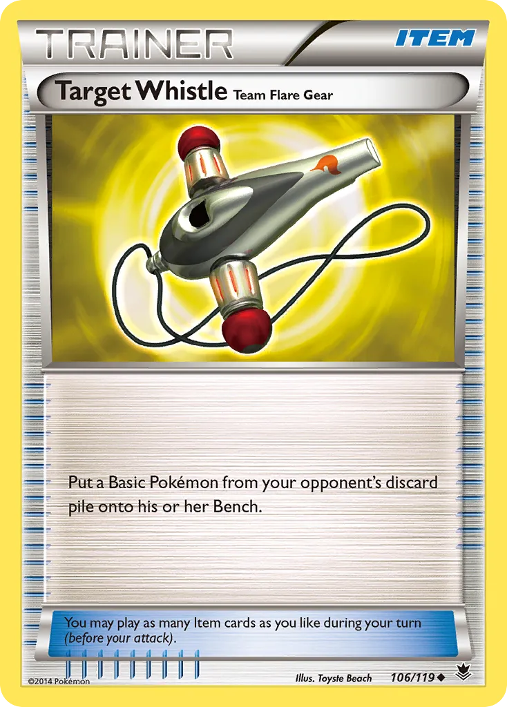 Target Whistle Team Flare Gear card image
