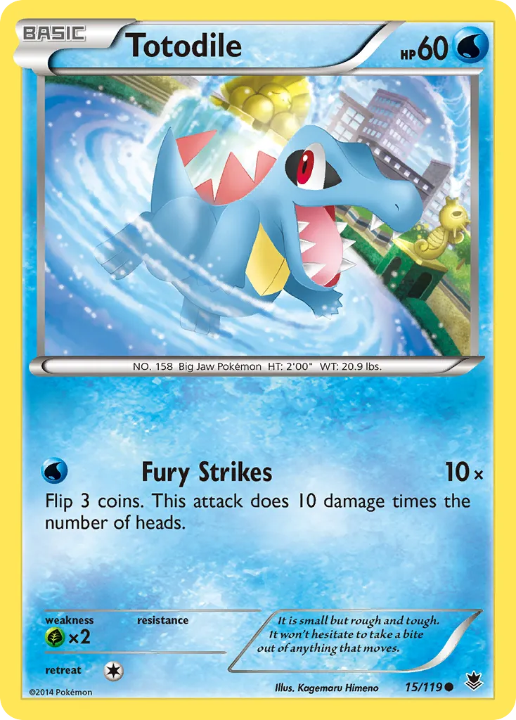 Totodile card image