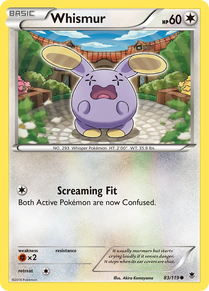 Whismur card image
