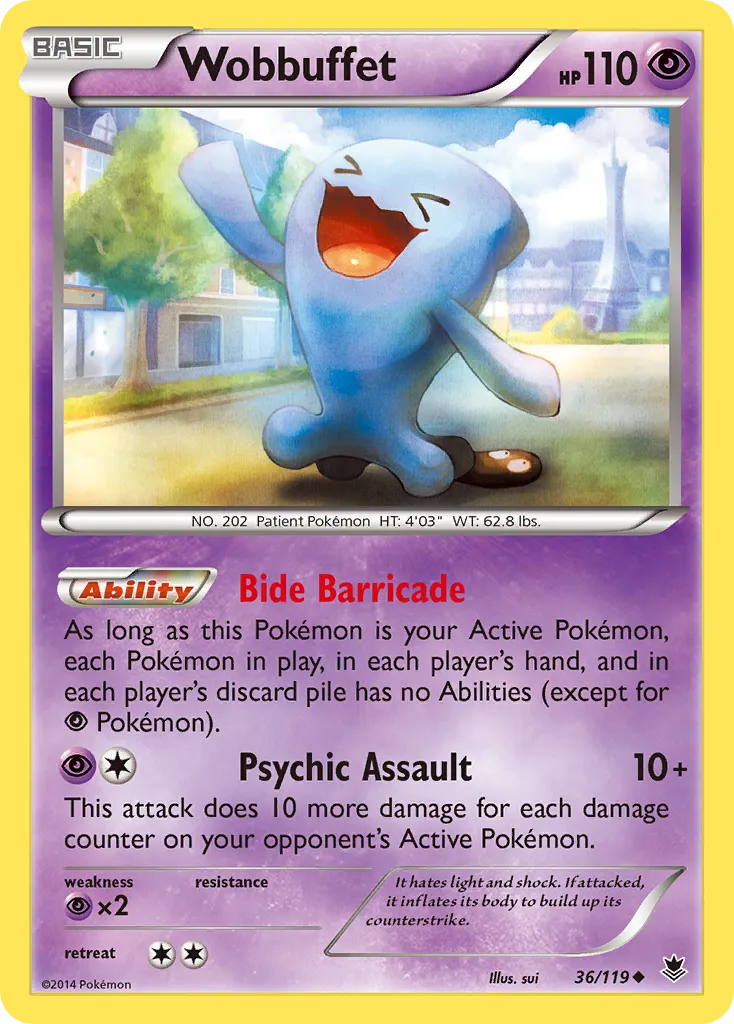 Wobbuffet card image