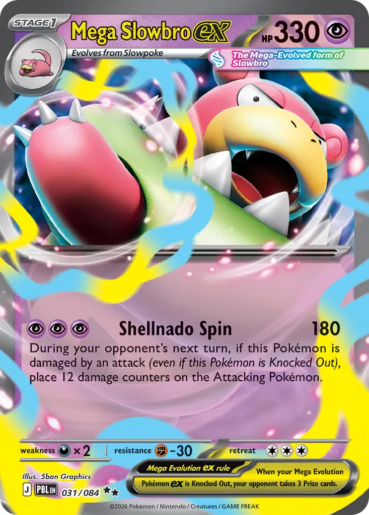 Mega Slowbro ex card image