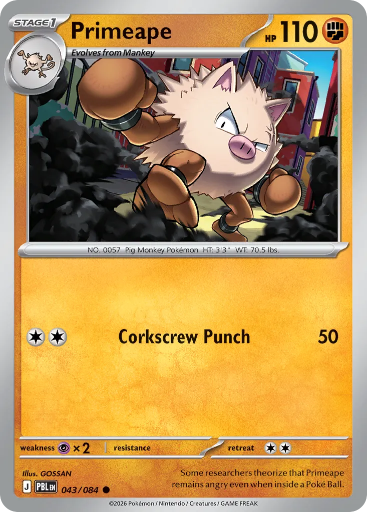 Primeape card image