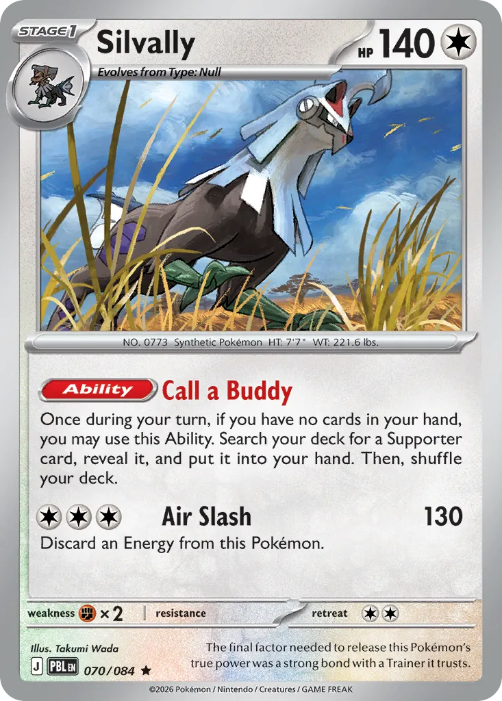 Silvally card image