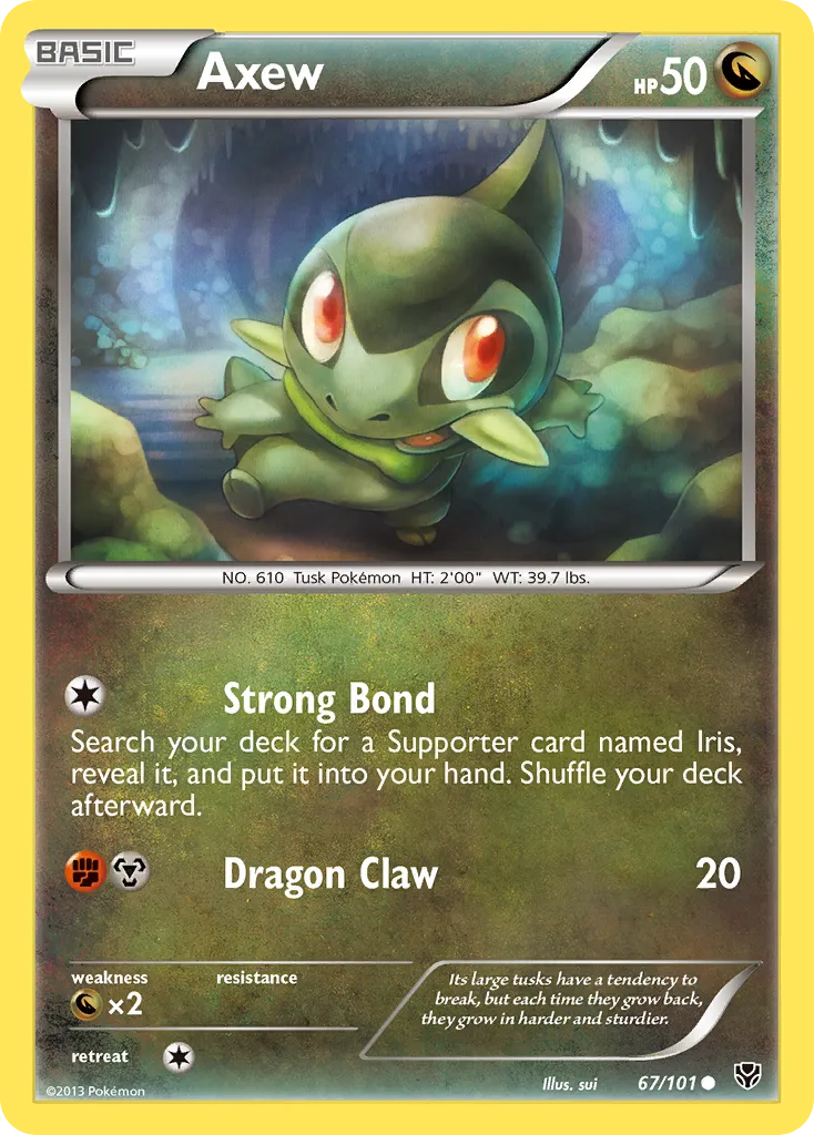 Axew card image