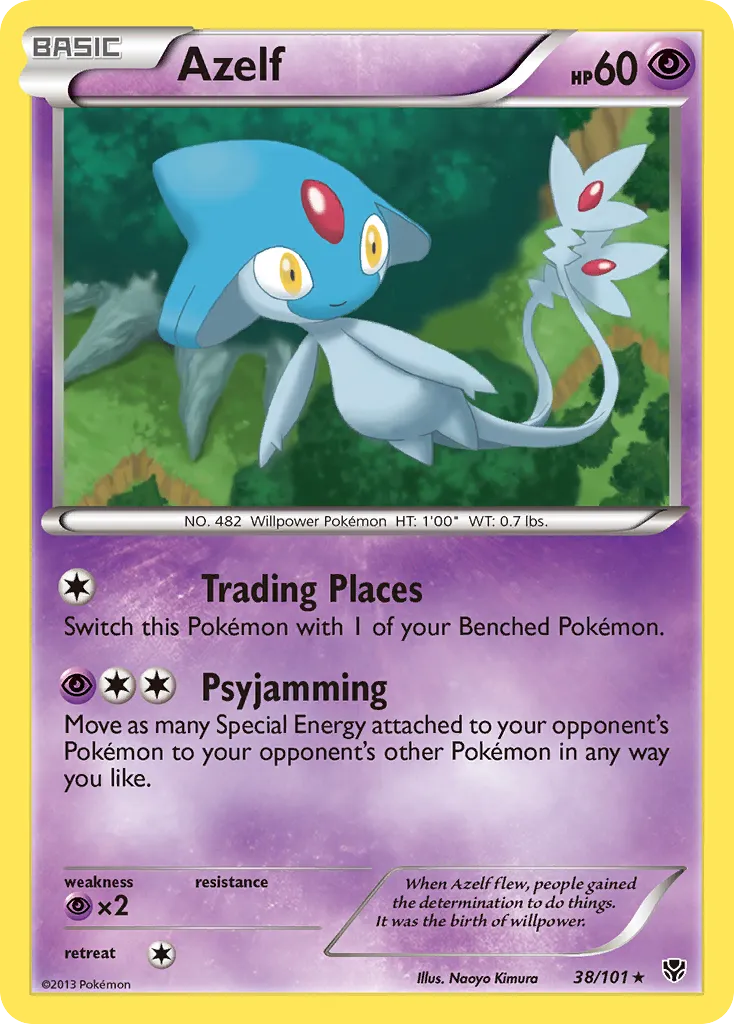 Azelf card image