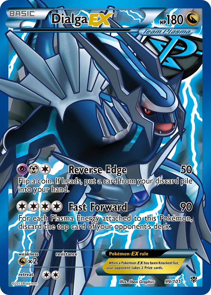 Dialga-EX #99 card image