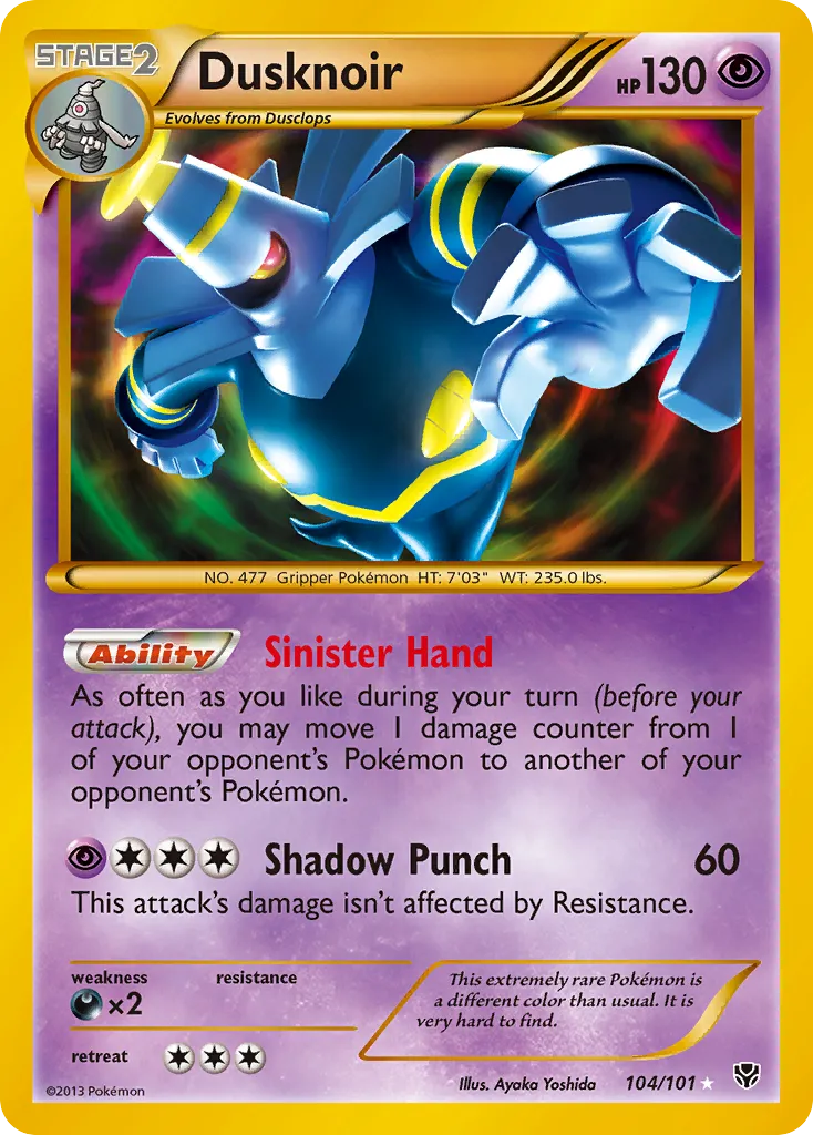 Dusknoir #104 card image