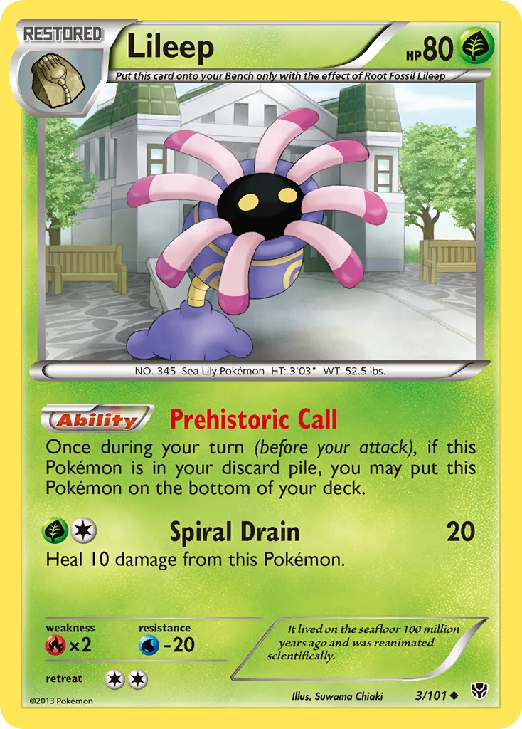 Lileep card image