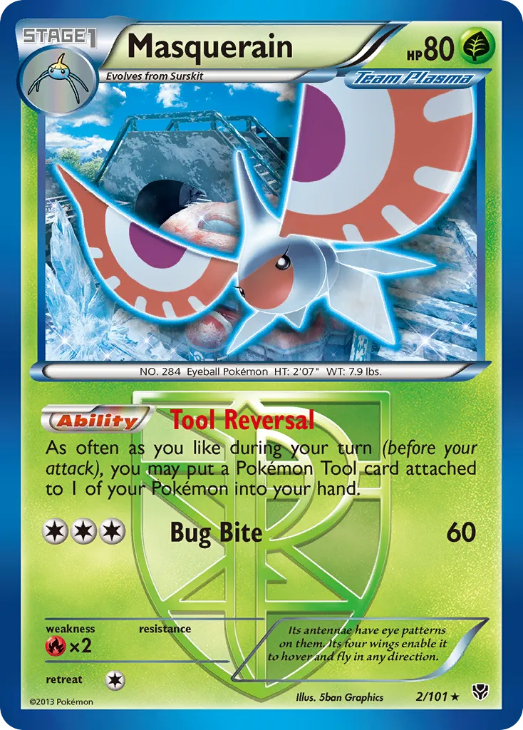 Masquerain card image