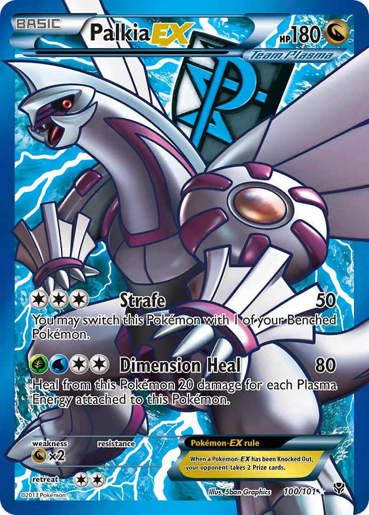 Palkia-EX #100 card image