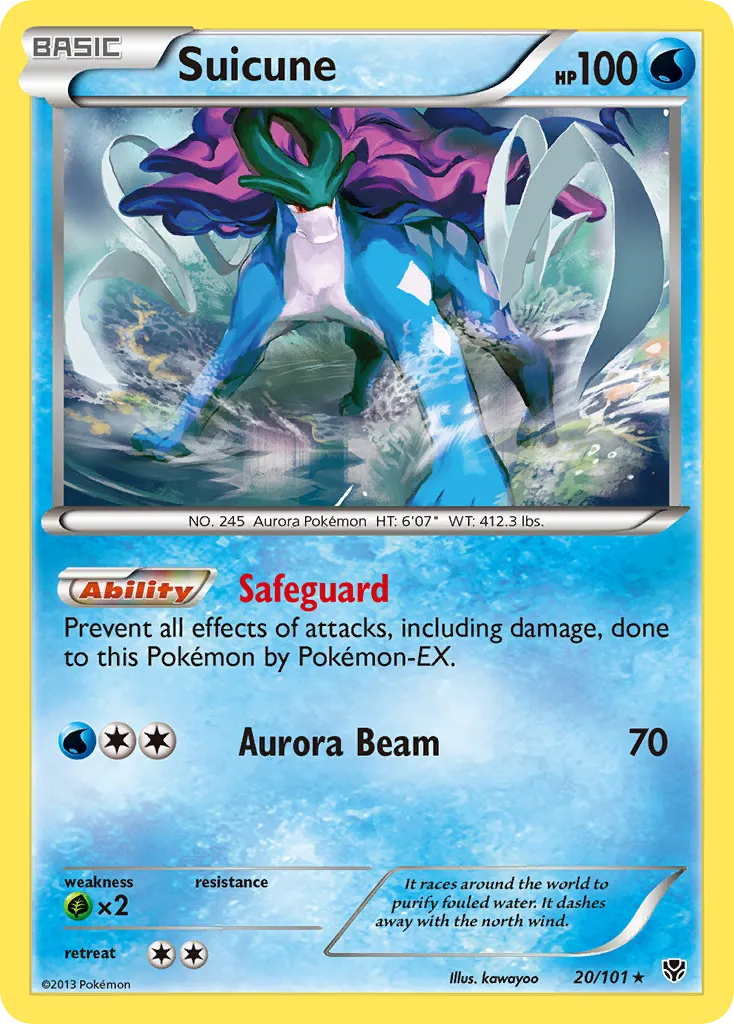 Suicune card image