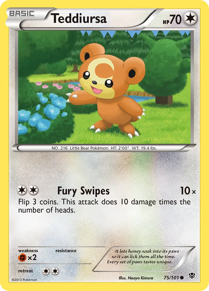 Teddiursa card image