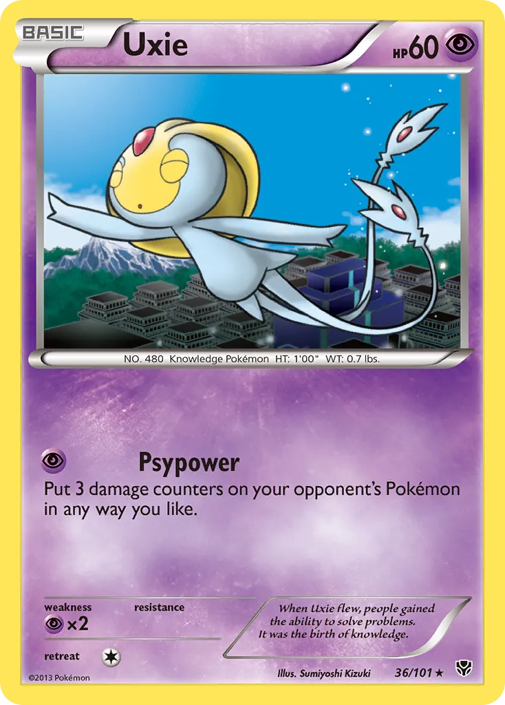 Uxie card image