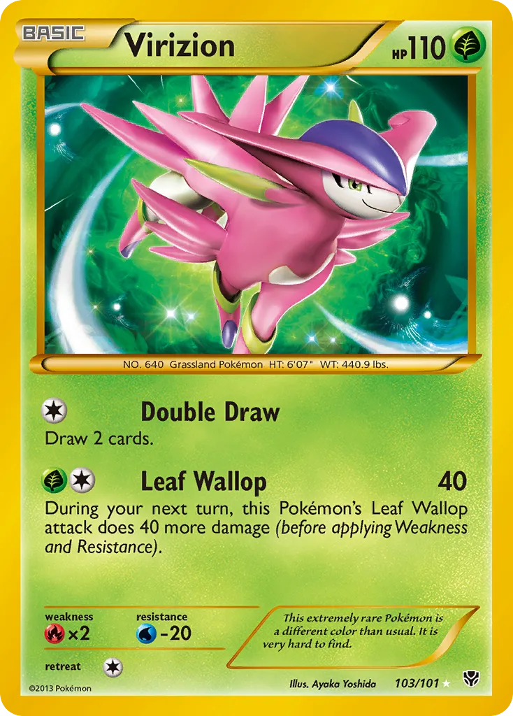 Virizion #103 card image