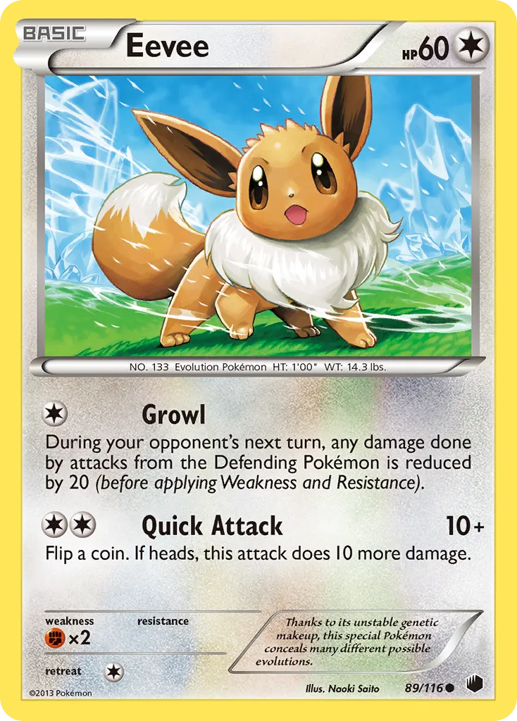 Eevee card image