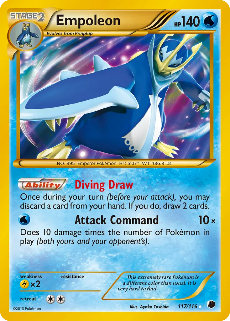 Empoleon #117 card image