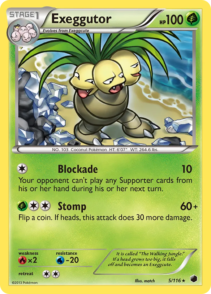 Exeggutor card image