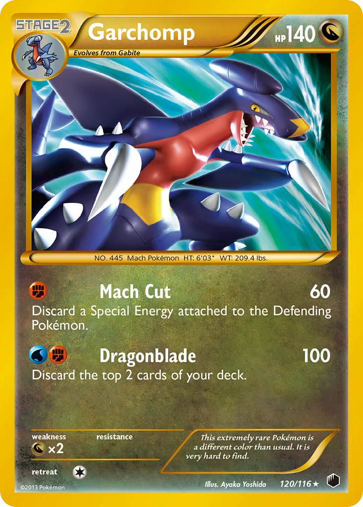 Garchomp #120 card image