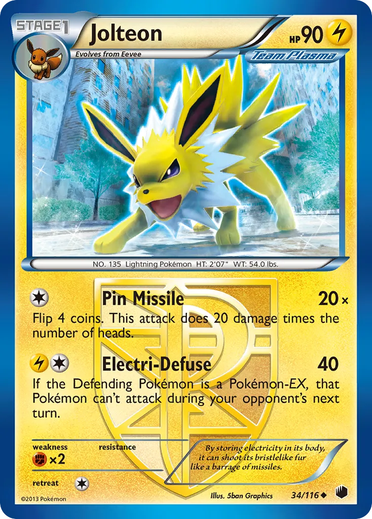 Jolteon card image