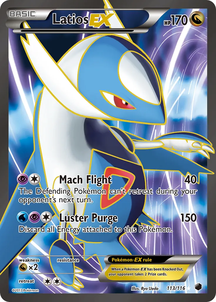 Latios-EX #113 card image