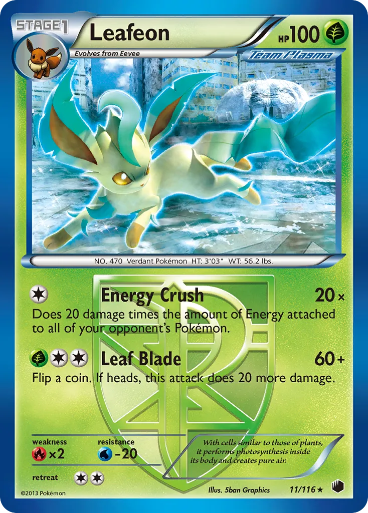 Leafeon card image