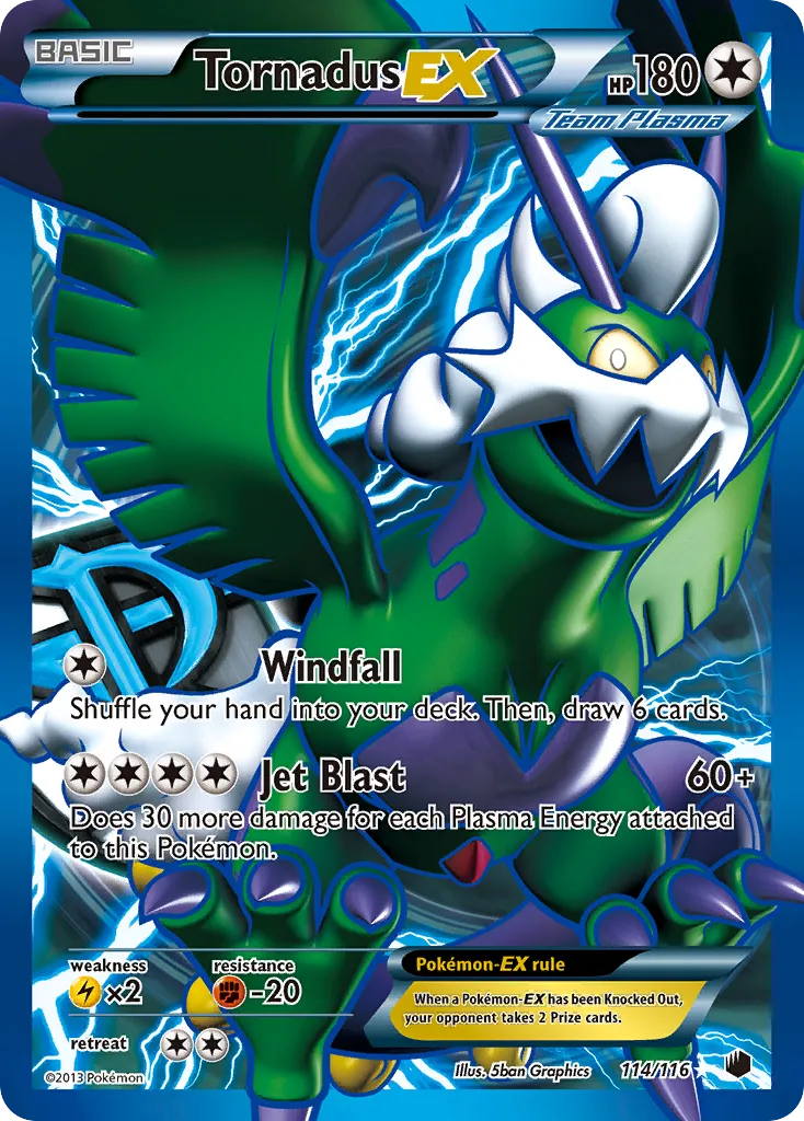 Tornadus-EX card image