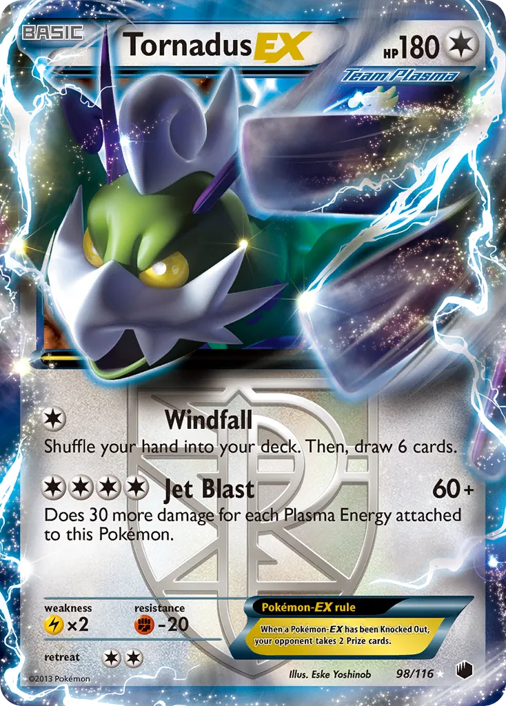 Tornadus-EX card image