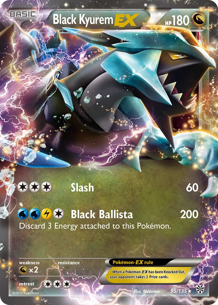 Black Kyurem-EX card image