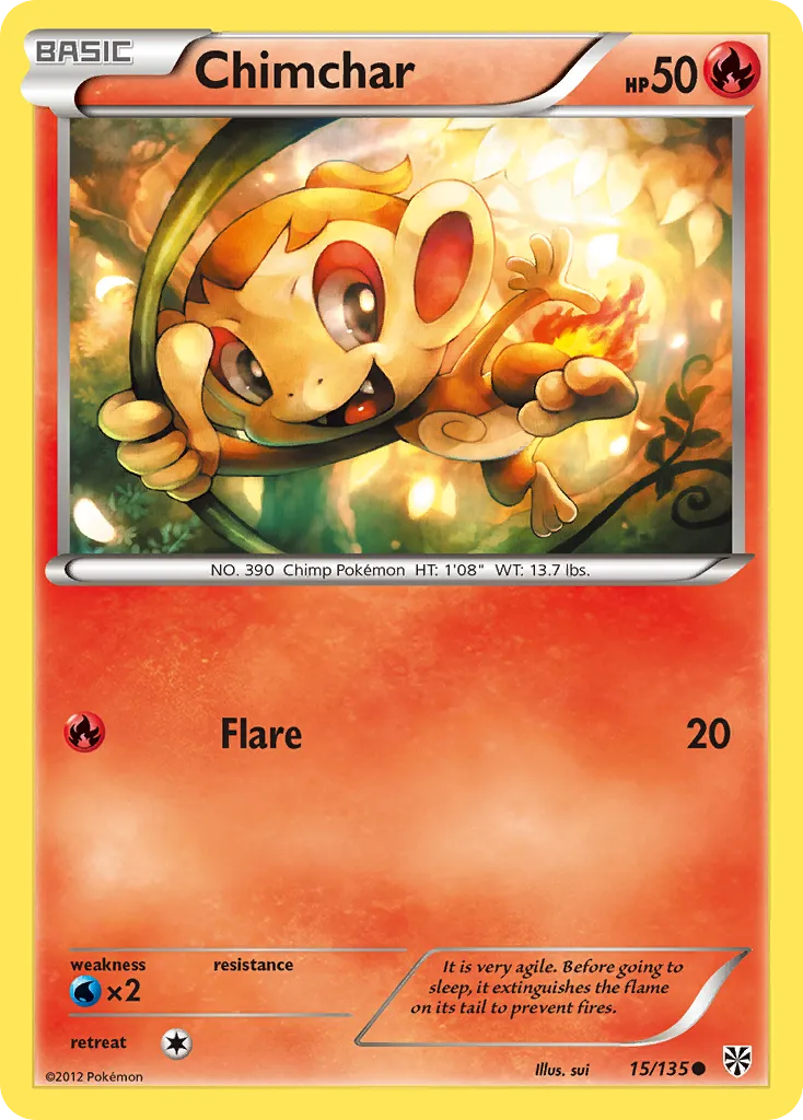 Chimchar card image