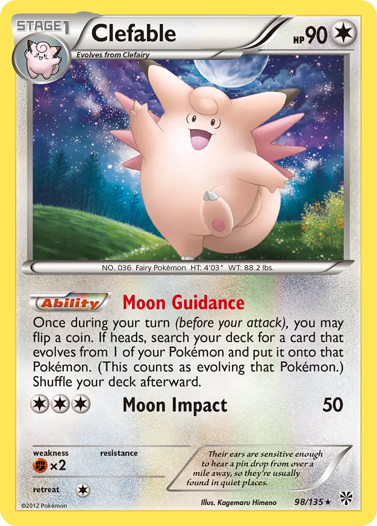 Clefable card image