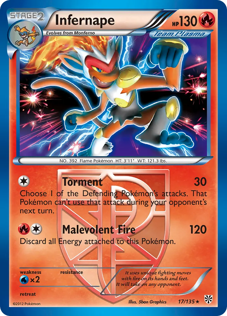 Infernape card image