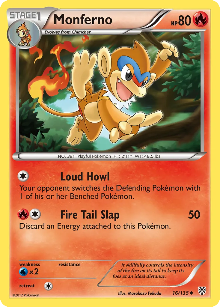 Monferno card image