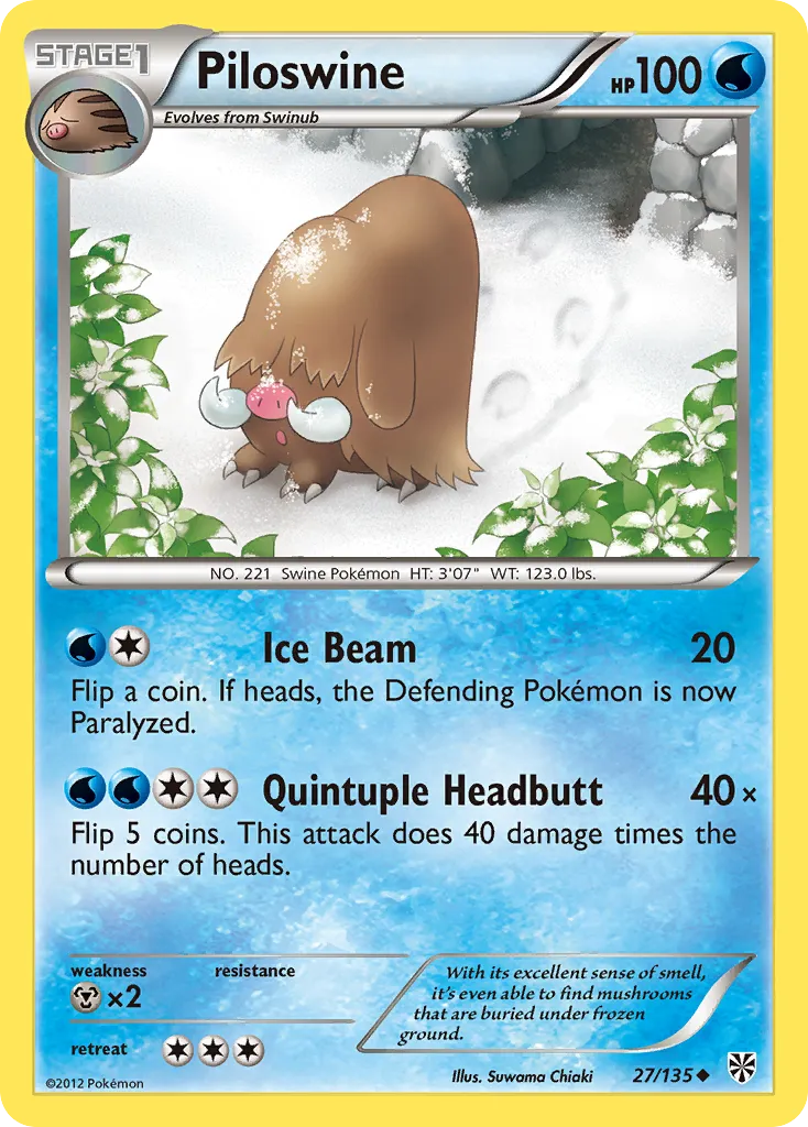 Piloswine card image