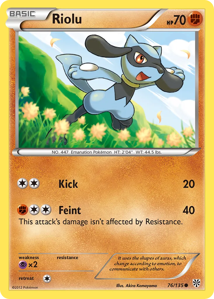 Riolu card image