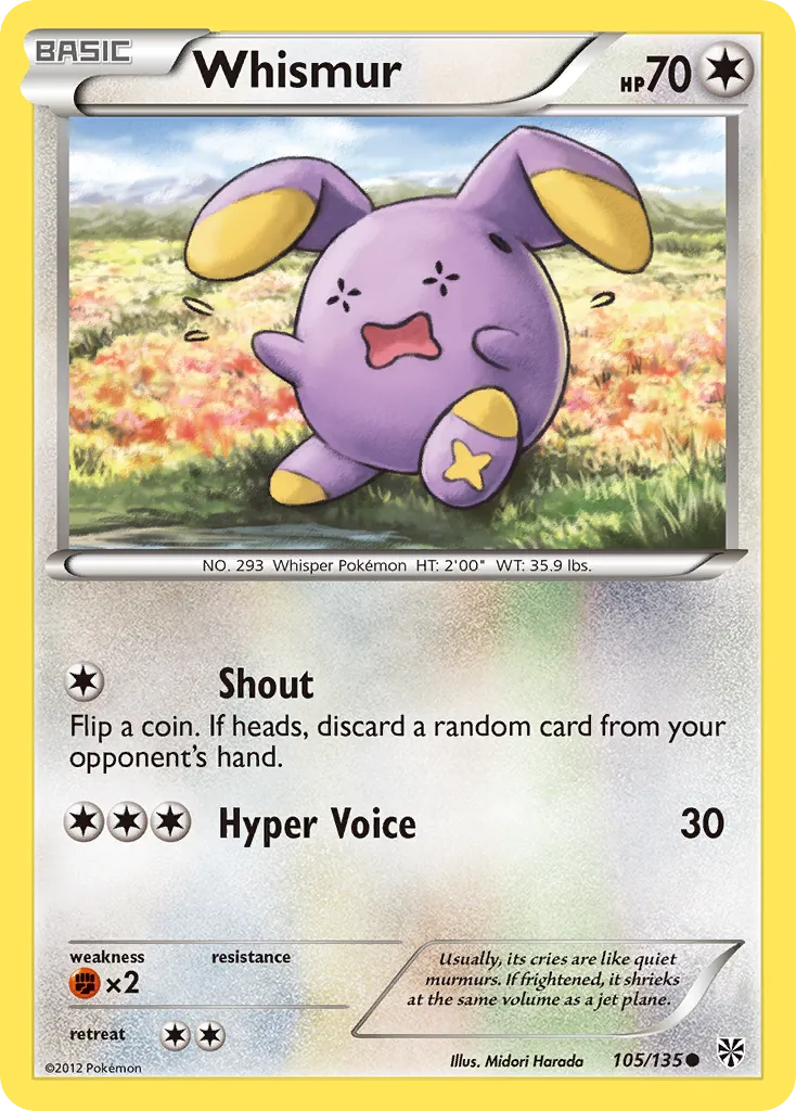 Whismur card image