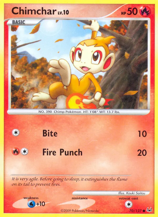 Chimchar card image