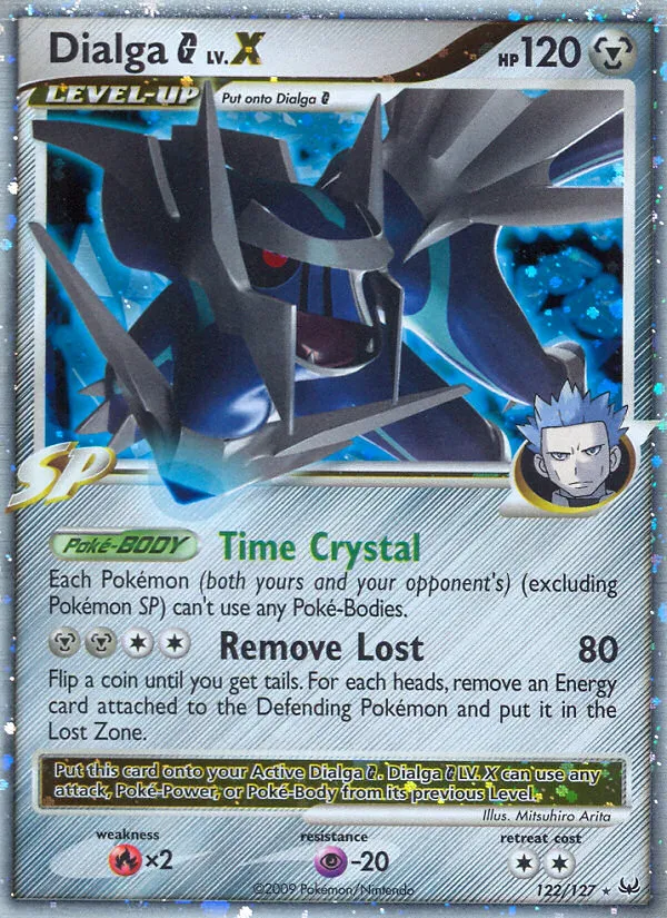Dialga G LV.X #122 card image