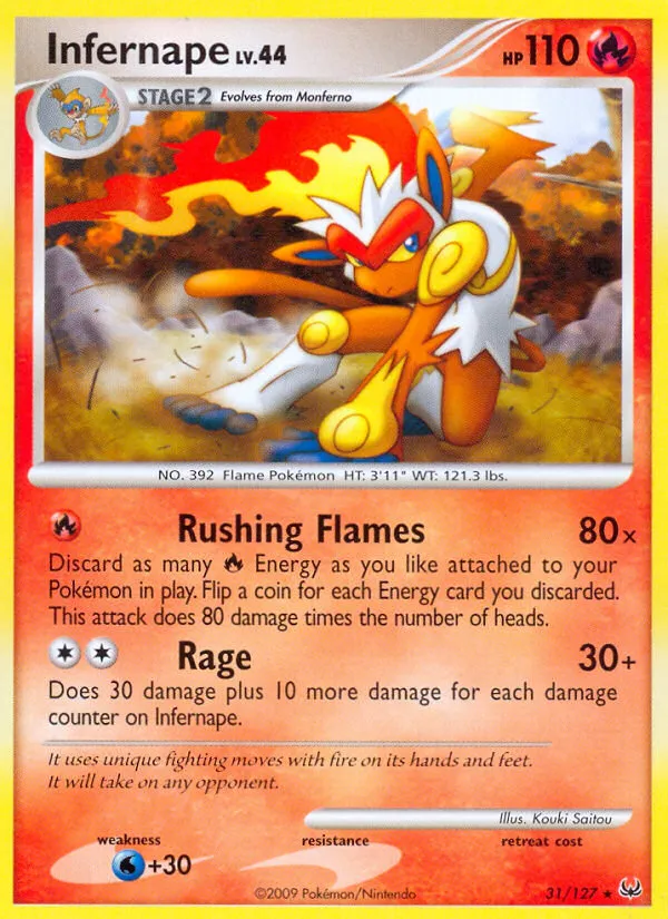 Infernape card image
