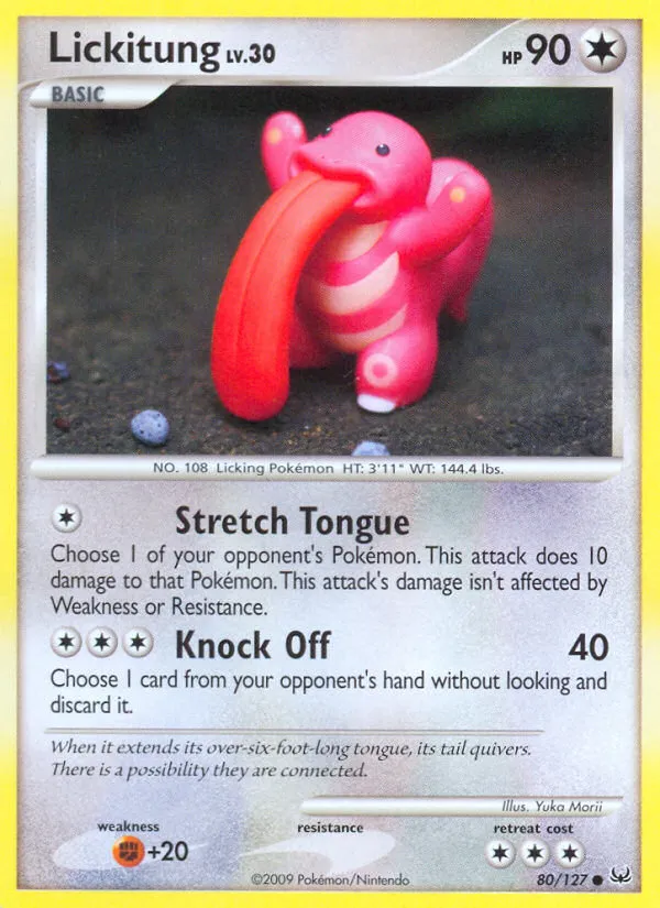 Lickitung card image