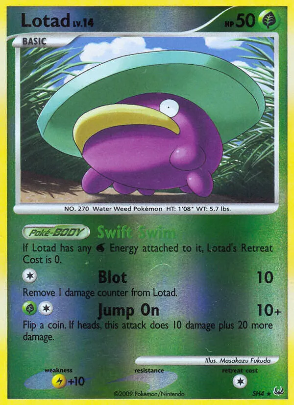 Lotad #SH4 card image